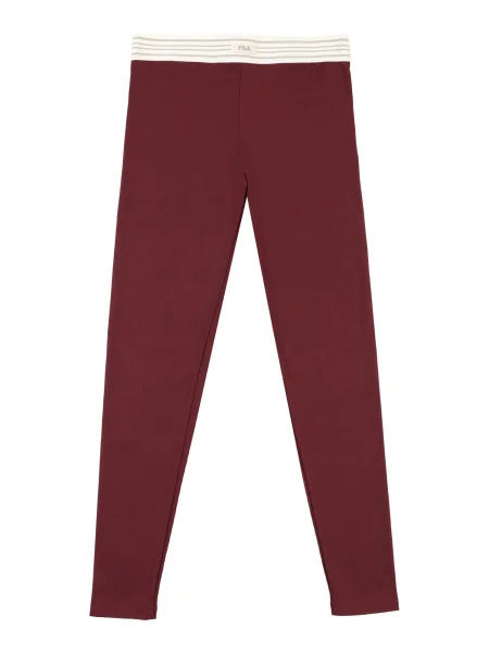 FILA Leggings Bellagio roșu alb