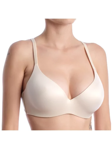 Sutien balconette Lormar alb