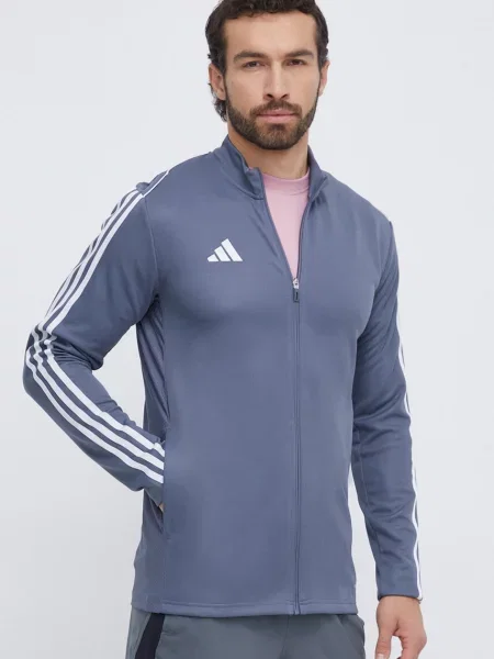 Суитчър Adidas Performance с апликация сиво