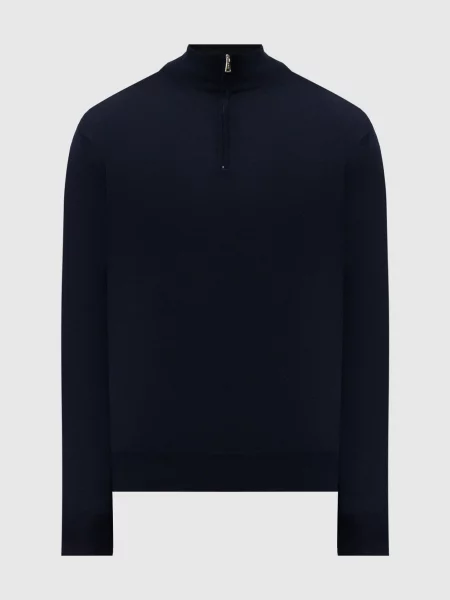 Джемпер з вовни мериноса з Cashmere&whiskey синій