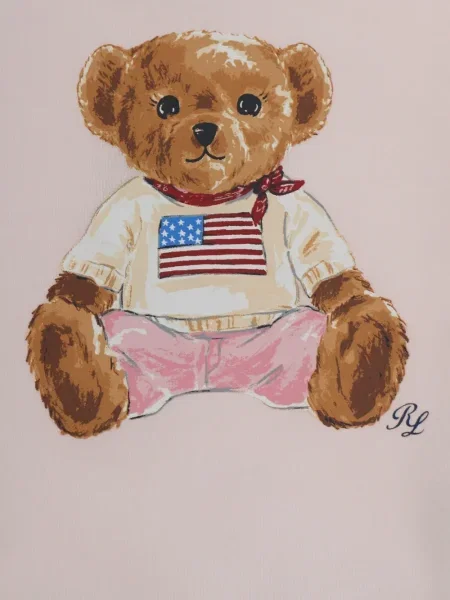 Koszulka polo dziecięca Polo Ralph Lauren różowa