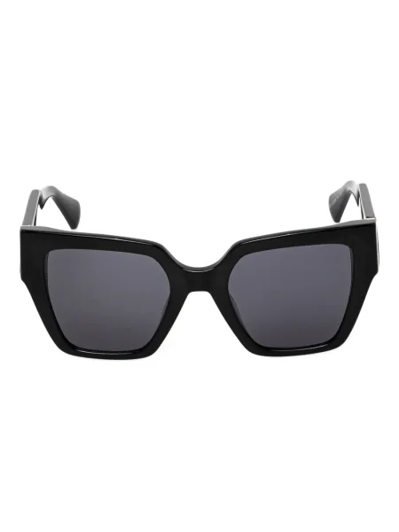 Ochelari de soare Allsaints cu imprimeu geometric negru