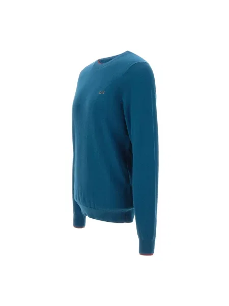 Sweter Sun68 niebieski