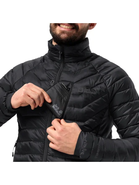 Geacă Jack Wolfskin negru