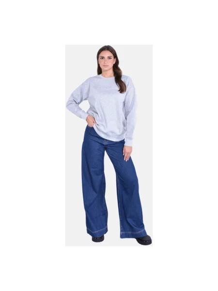 Bluza Michael Kors casual z logo szara