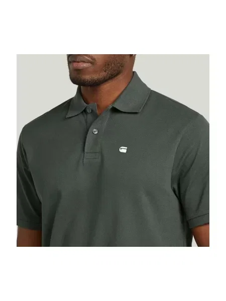 Tricou polo G-star Raw verde