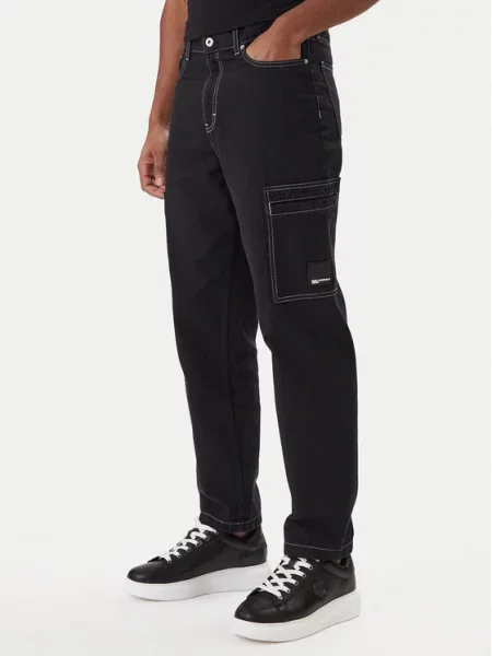 Karl Lagerfeld Jeans Jeans hlače črna