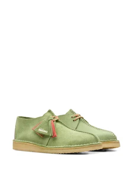Pantofi derby Clarks Originals verde