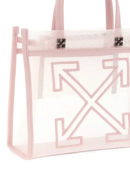 Geantă shopper Off-white alb
