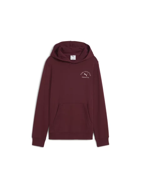 Młodzieżowa bluza z kapturem PUMA Class z grafiką Akcesoria czerwony
