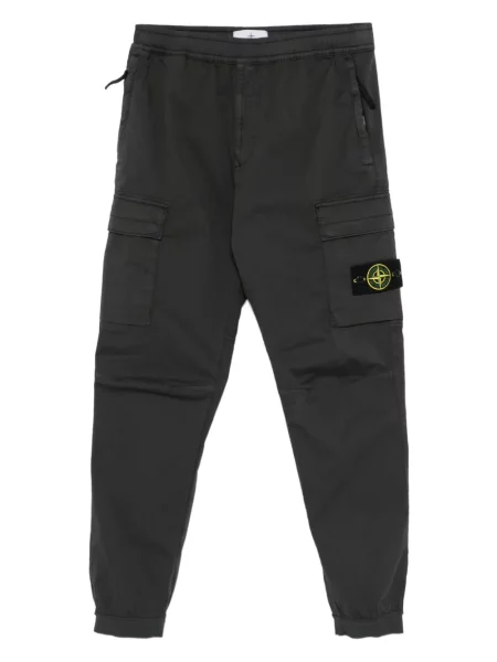Cargo kalhoty Stone Island s kamínky šedé