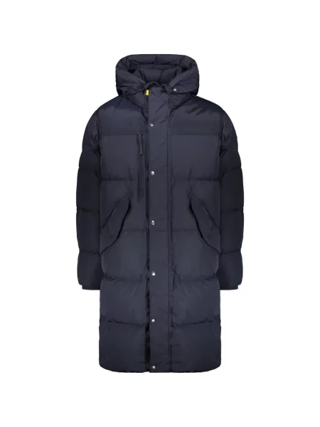 Palton Parajumpers cu glugă albastru