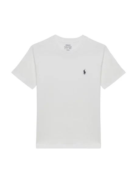 Koszulka polo Ralph Lauren z logo z dżerseju biała