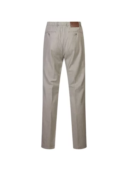 Pantaloni Kiton cu autograf gri