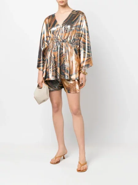 Top Alberta Ferretti s potiskem