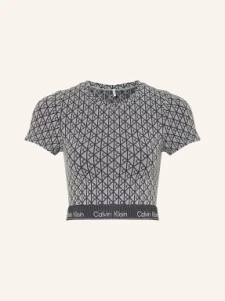 Calvin Klein Tílko Shape Icon / tmavě šedá