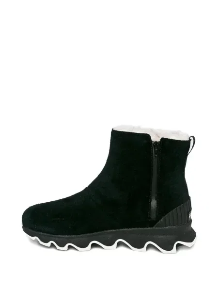 Botine Sorel din piele de căprioară negru