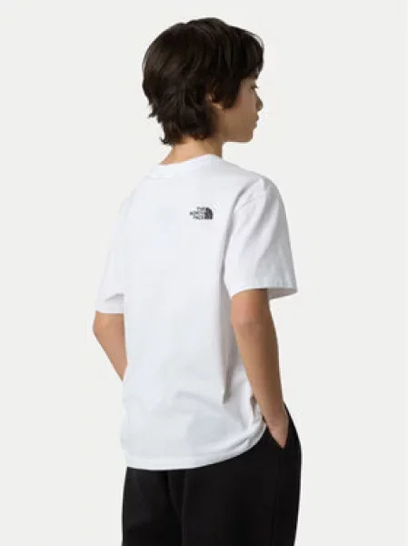 Dětské tričko The North Face bílé