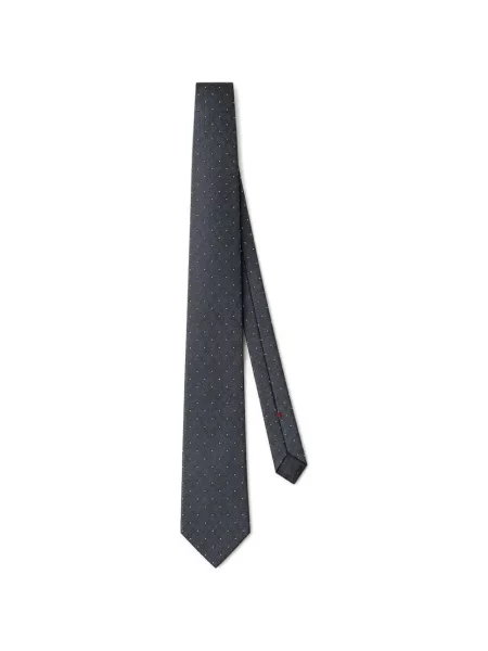 Cravată Brunello Cucinelli de mătase gri