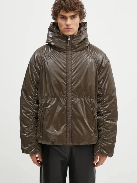 A-COLD-WALL* geaca Veneer barbati de iarna oversize maro
