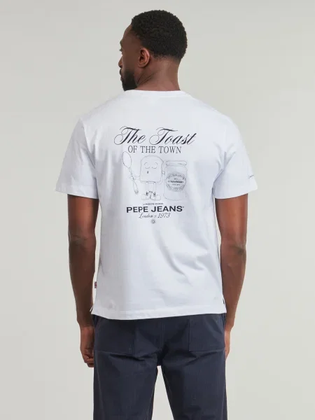 Tricou Pepe Jeans alb