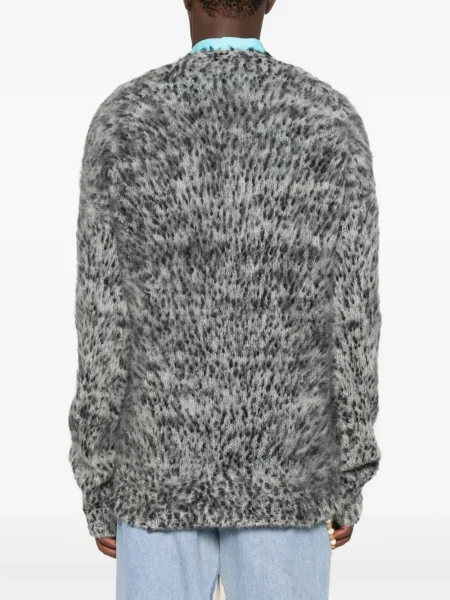 Cardigan Marni de lână gri