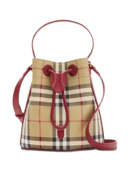 Καρό τσαντα bucket Burberry