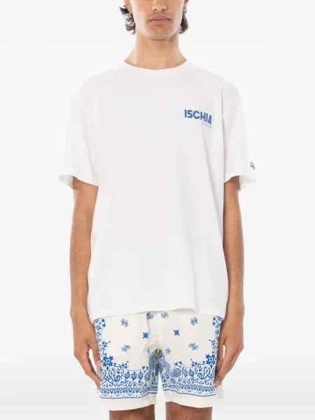 Tricou Mc2 Saint Barth cu imagine alb