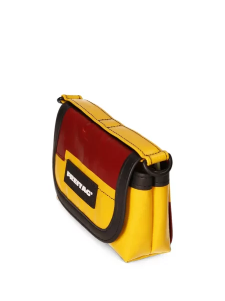 Geantă crossbody Freitag cu autograf galben