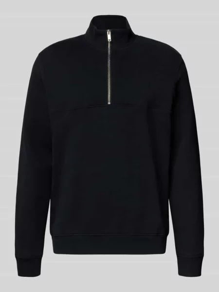 Bluza Armedangels polarowa z kołnierzem czarna