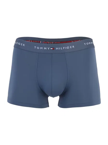 Tommy Hilfiger Underwear Boxeri bleumarin / albastru fumuriu / roșu alb