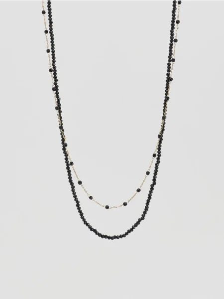 Reserved Set de coliere negru