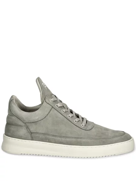 Sneakerși Filling Pieces din piele gri