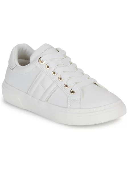 Křišťálové tenisky Tommy Hilfiger bílé
