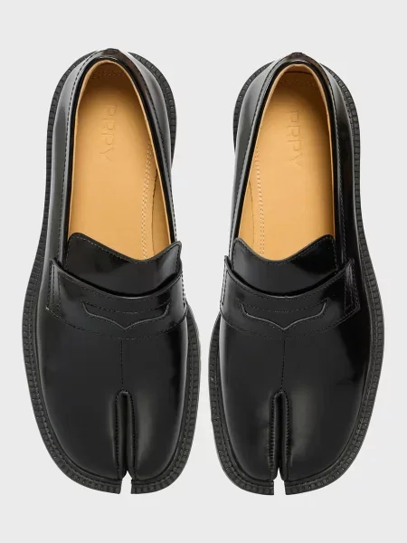 Кожаные лоферы Prpy черные
