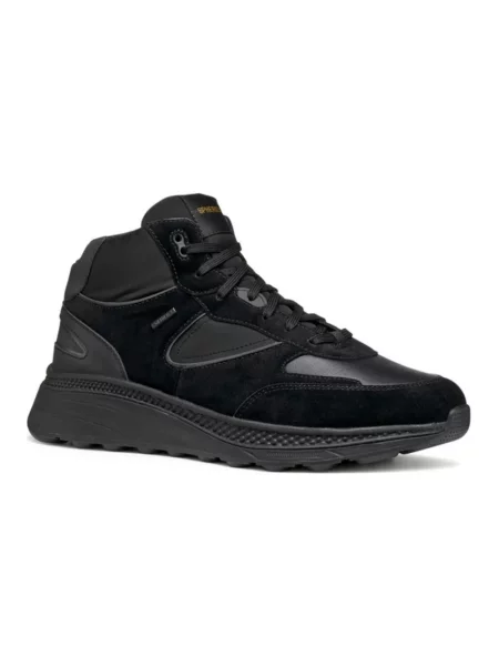 Sneakersy Geox zamszowe czarne