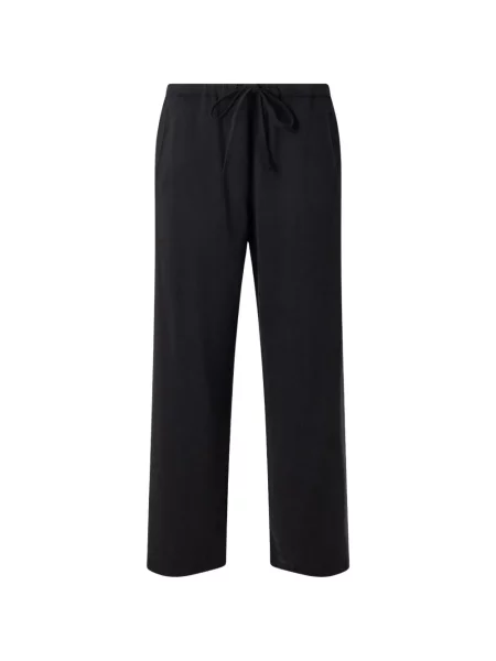 Pantaloni Second/layer alergare cu cordon negru