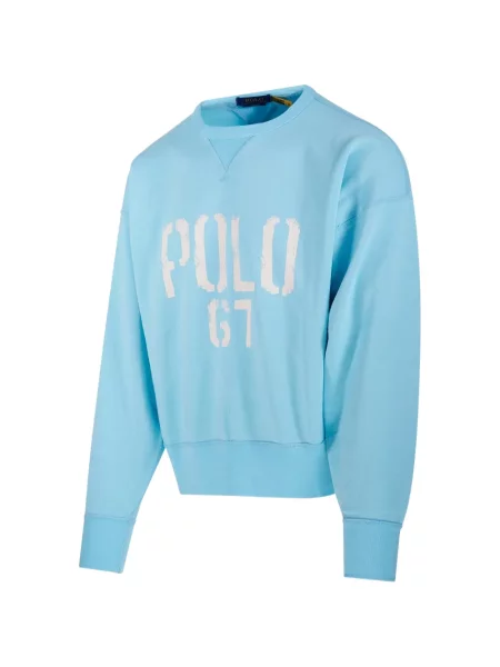 Pulover Ralph Lauren Collection cu imagine albastru