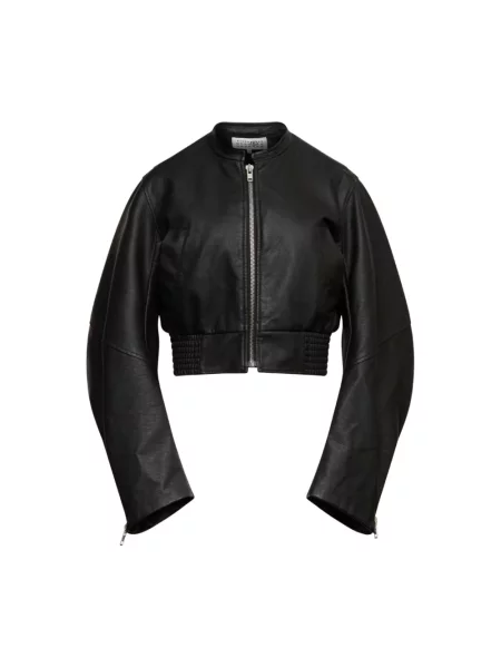 Kurtka bomber Mm6 Maison Margiela czarny