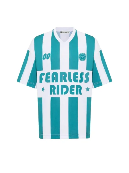 Dandalo Tricou verde petrol alb