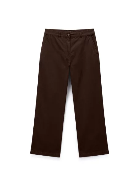 NAPAPIJRI Pantaloni eleganți Halide ciocolatiu