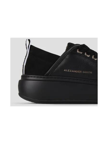 Sneakersy Alexander Smith czarne