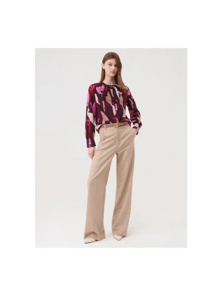 Pantaloni Marella roz