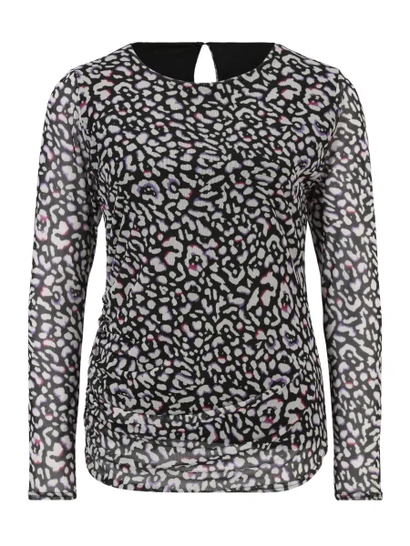 Dorothy Perkins Petite Blúz lila / rózsaszín / fekete fehér