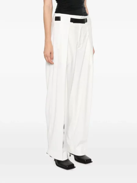 Pantaloni Darkpark alb