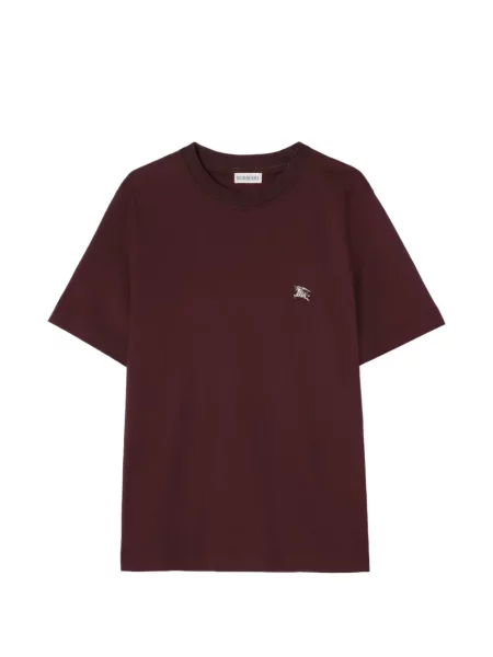 Tricou Burberry cu autograf roșu