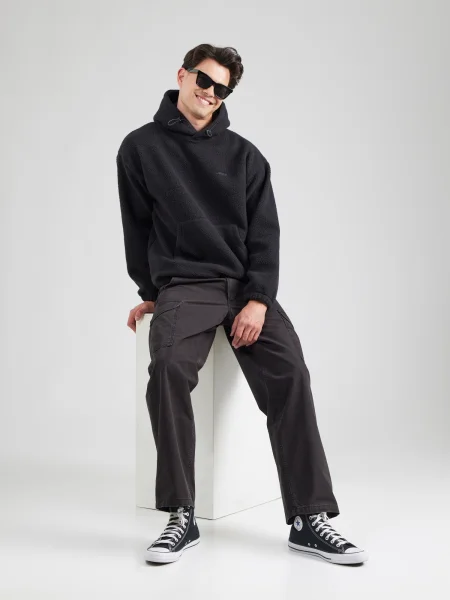 LEVI'S ® Majica Cozy Up Hoodie' črna