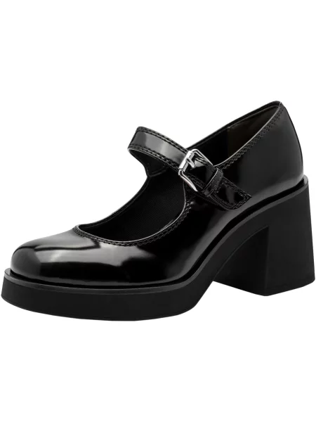 Pantofi cu toc Tamaris negru
