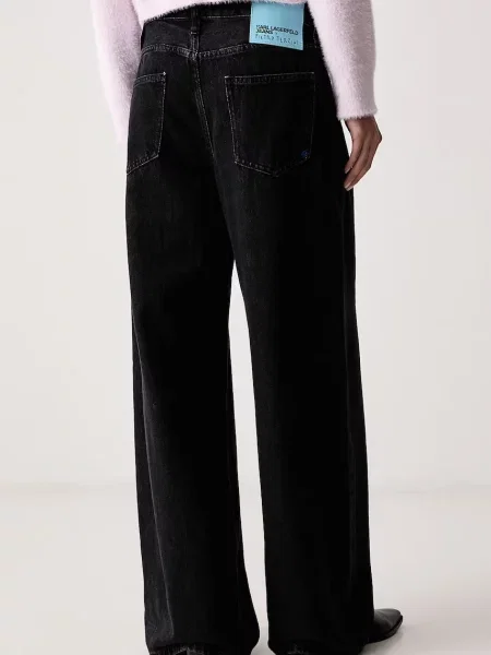 Широкие джинсы Karl Lagerfeld Jeans