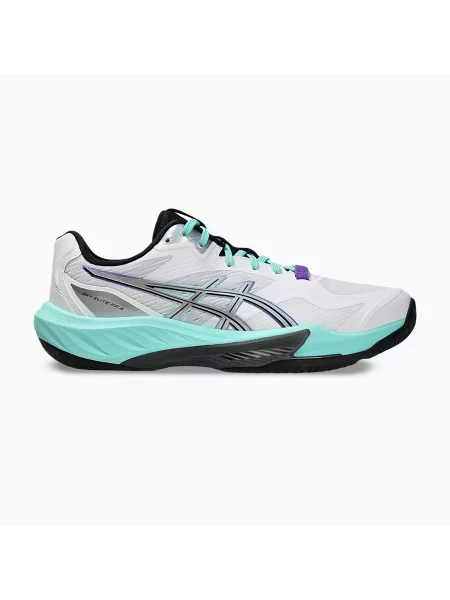 Încălțăminte de volei pentru bărbați ASICS Sky Elite FF 4 white/radiant amethyst alb